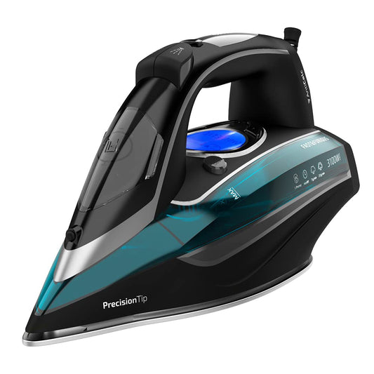 Cecotec Plancha Ropa Vapor Fast-Furious 5010 Vital, Suela de Aluminio Turbo Slide, Vapor continuo de 55 g/min, Golpe de vapor de 200 g/min, Regulador de temperatura, Antical, Antigoteo, 2600 W
