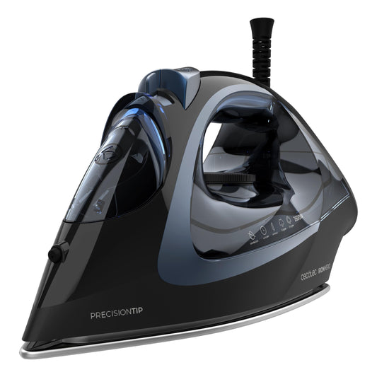 Cecotec Plancha de Ropa IronHero H-3000 Ceramic. Gran Potencia de 3000 W, Calentamiento Rápido, Suela Cerámica XXL, Elimina Arrugas Difíciles, Sistema Antical, Antigoteo y Apagado Automático