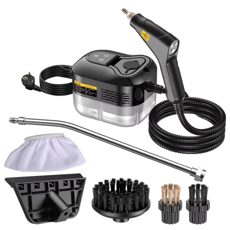 Temperatura y presión 2500W Limpiadores de vapor altos de mano Aire acondicionado Campana de cocina Limpieza a vapor para automóvil Limpieza a vapor de pisos