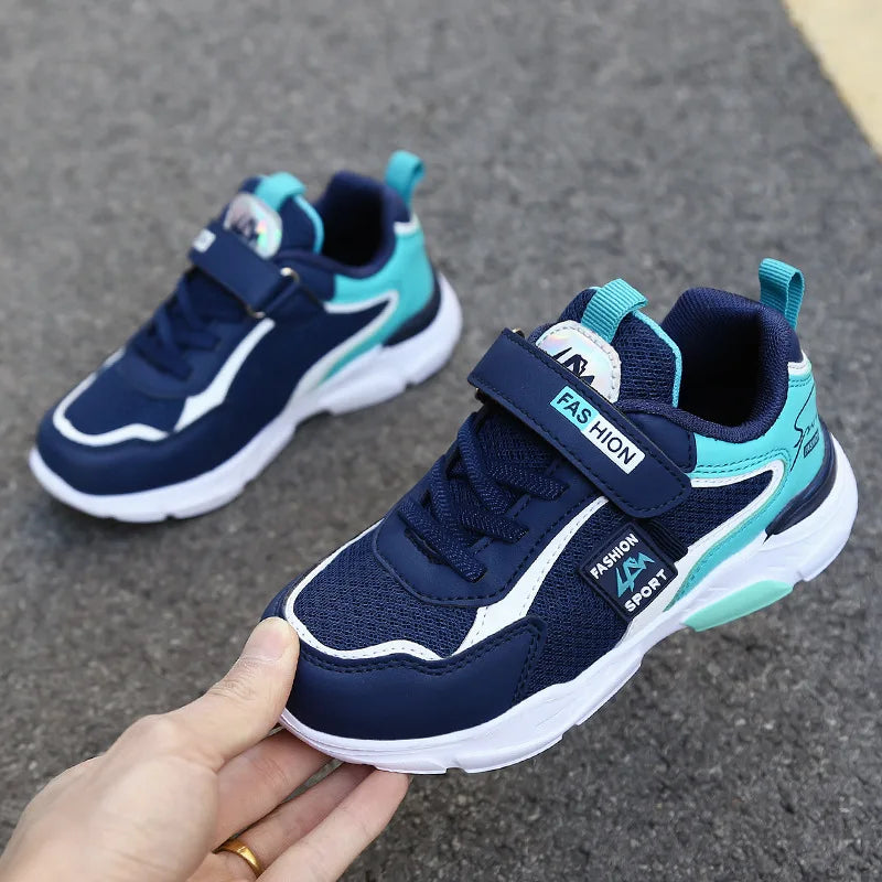 4-15 Year Old Boys' Ankle Waterproof Sneakers EVA Outsole Spring Autumn Winter Running Shoes for Students