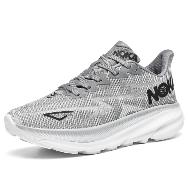 Road Running Minimal Shoes Men's Women's Sneakers Jogger Jogging Platform Stretch Fabric Mesh Athletic Low-top Lace up