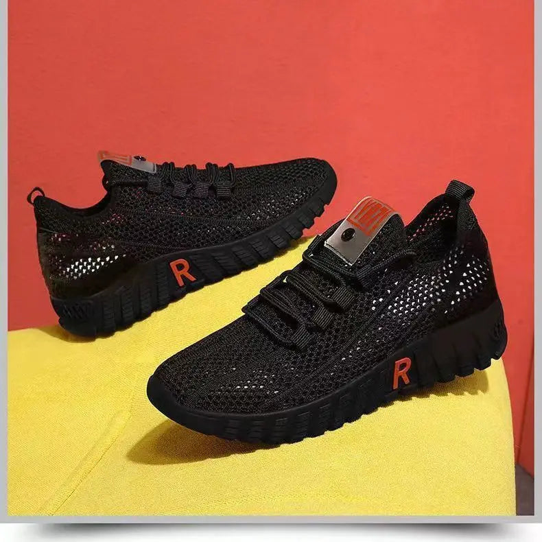 Hongyan New Sports Leisure Gump Single Shoes Female commuter Fashion Running Shoes Fashion Shoes for Women
