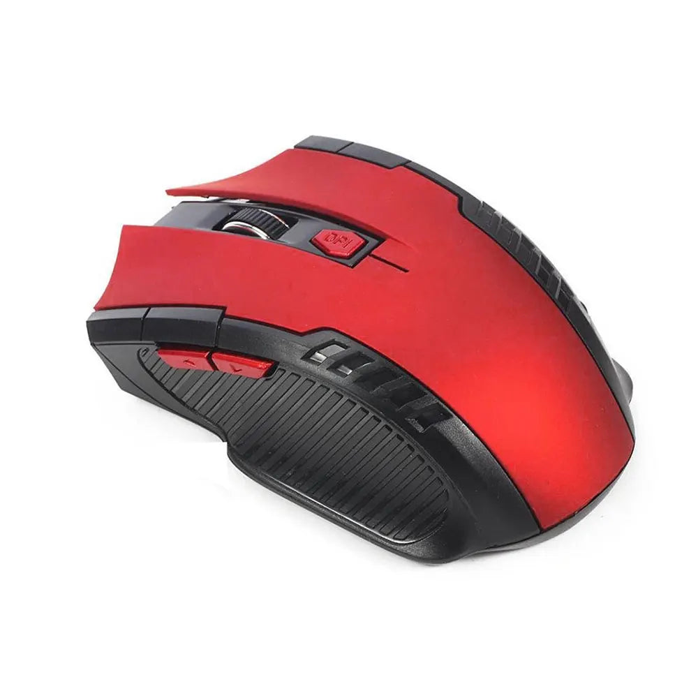 Ratón inalámbrico de 2,4G, receptor USB, 6 botones, ratones inalámbricos ópticos profesionales, ratones USB de desplazamiento derecho para ordenador portátil y PC