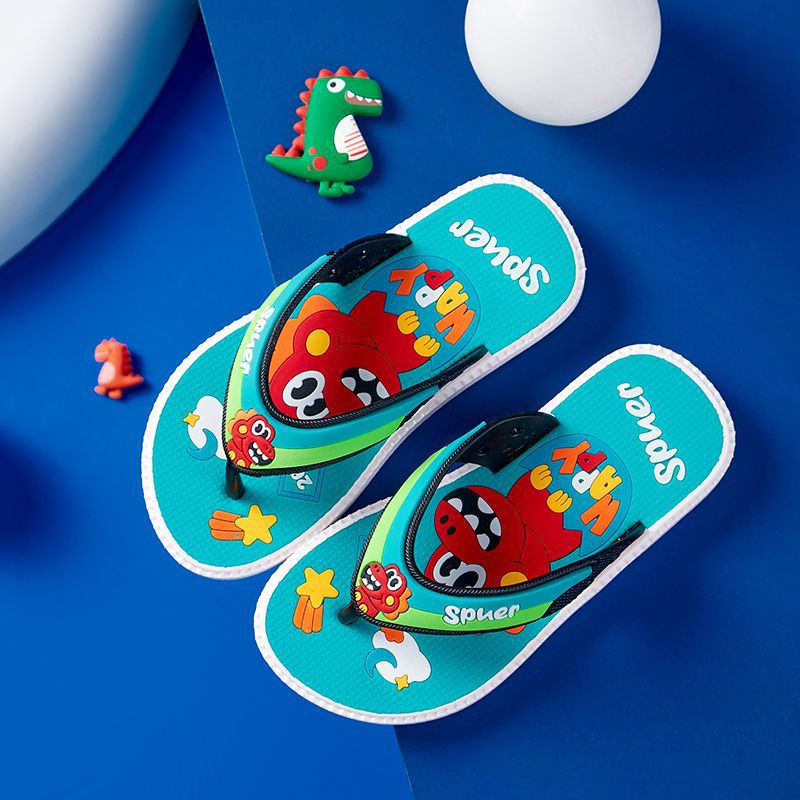 Children's Slippers, Boys and Kidsren's Flip-Flops, Boys and Girls' Beach Shoes, 6-12 Years Old, Flip-Flops, Men's Flip-Flops, Durable