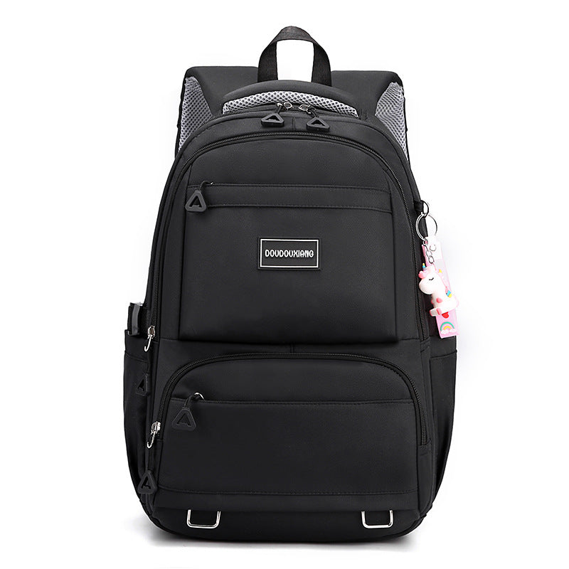 Large-Capacity Student Schoolbag, Junior High School Student Backpack, Short-Distance Travel Multi-Functional Backpack, Mlb Backpack