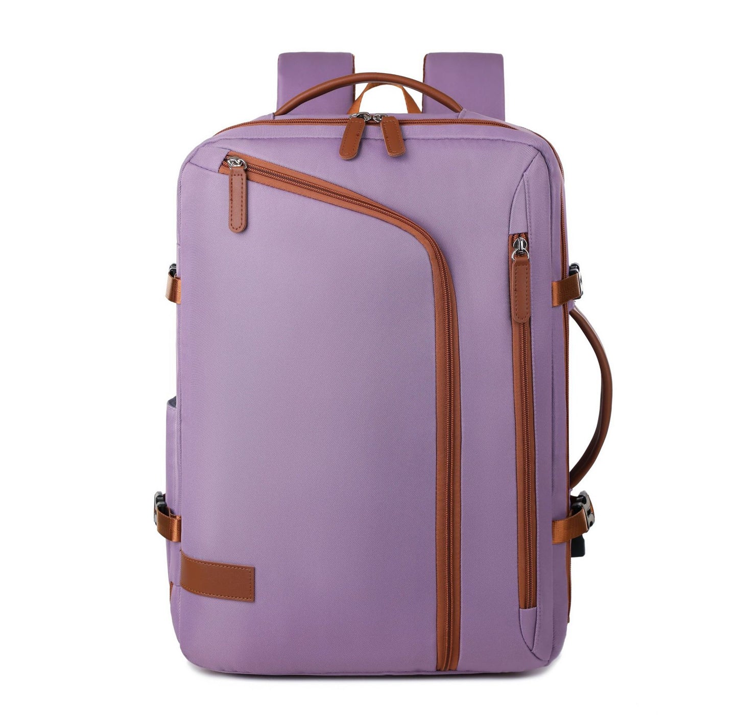 Backpack Expandable 15.6inch Business Backpack Multifunctional Casual Travel Backpack Contrast Color Student School Bag