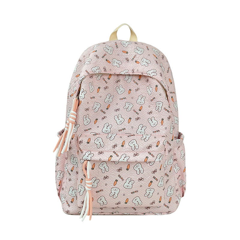 Japanese Cartoon Sweet Student School Bag Travel Cute Backpack Large Capacity Backpack Class Commuting Bag