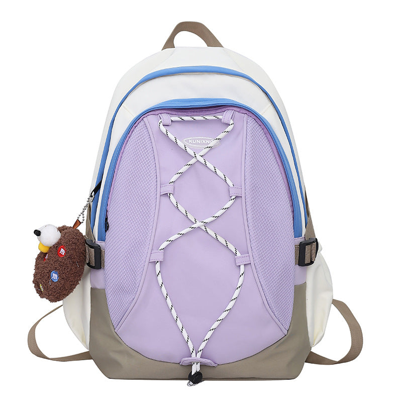 Outdoor Sports Bag Female College Students High School Students Junior High School Travel Large Capacity Backpack Computer Backpack Big small size