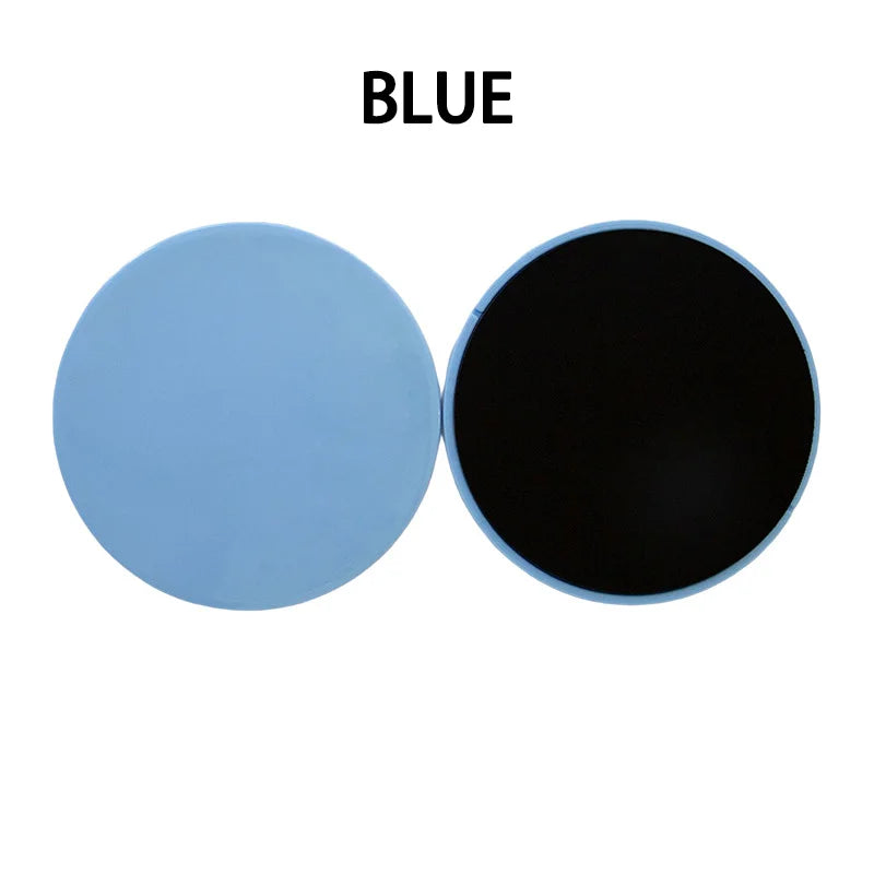 Discos deslizantes de Yoga de Color sólido, almohadillas deslizantes para pies, equipo de entrenamiento para entrenamiento de núcleo Abdominal, moldeador de cuerpo, 2 uds.