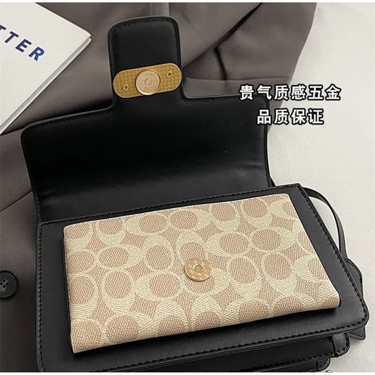 Bolso de Mujer de Diseño Avanzado 2026, Nuevo, Moderno y Elegante, con Cadena, Versátil, Bandolera, Bolso Cuadrado Pequeño