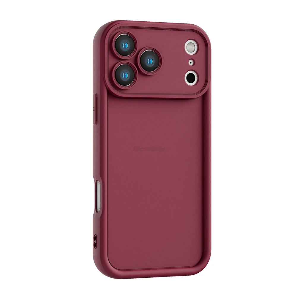 Funda lisa para iPhone 17 Pro Max 17Pro, funda resistente a caídas con textura mate a prueba de golpes para iPhone17 Air