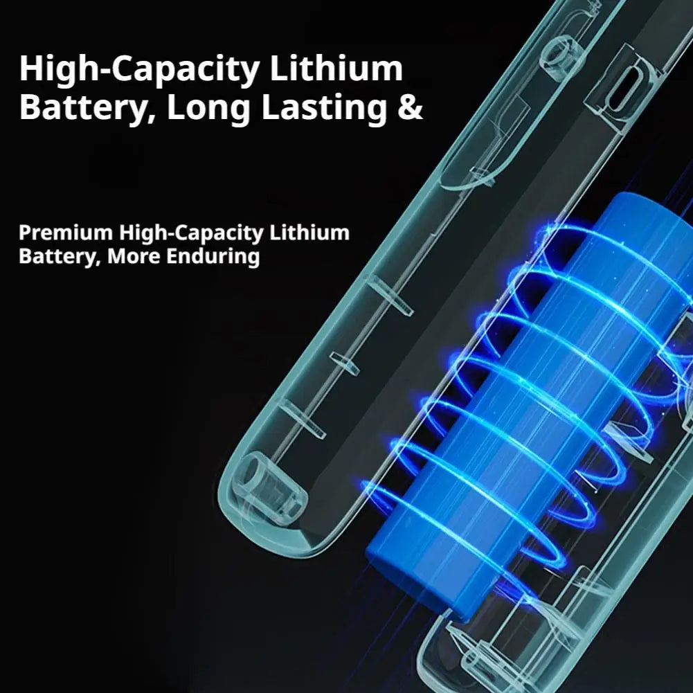 Matamoscas eléctrico retráctil y giratorio 2800V – 90 ° Matamosquitos 2 en 1 con Cabezal de Malla, Recargable de 1200 mAh