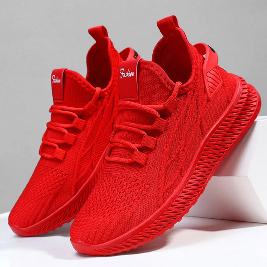 Zapatillas amarillas para mujer, zapatillas de deporte de malla transpirable, ligeras, informales, para primavera, nuevas, para tenis