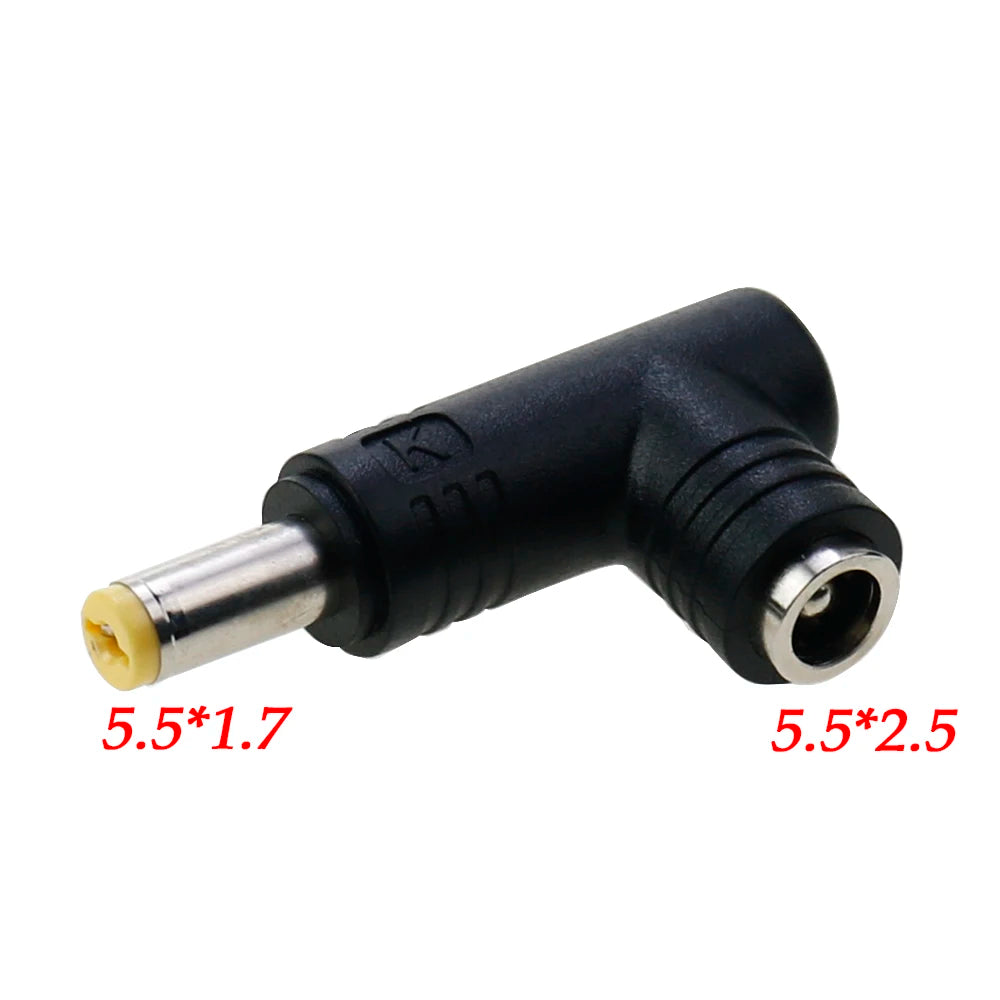 Conector hembra de adaptador CC de 5,5x2,5 MM a 4,0x1,7, 4,5x3,0, 5,0x1,0, 5,5x1,7, 5,5x2,1, 6,3x3,0, 7,4x5,0, 7,9x5,4