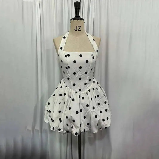 Townlike cintura envolvente A-line vestido de baile vestido de mujer Halter Mini 2025 Primavera Verano vestido club nocturno Sexy vestidos de fiesta