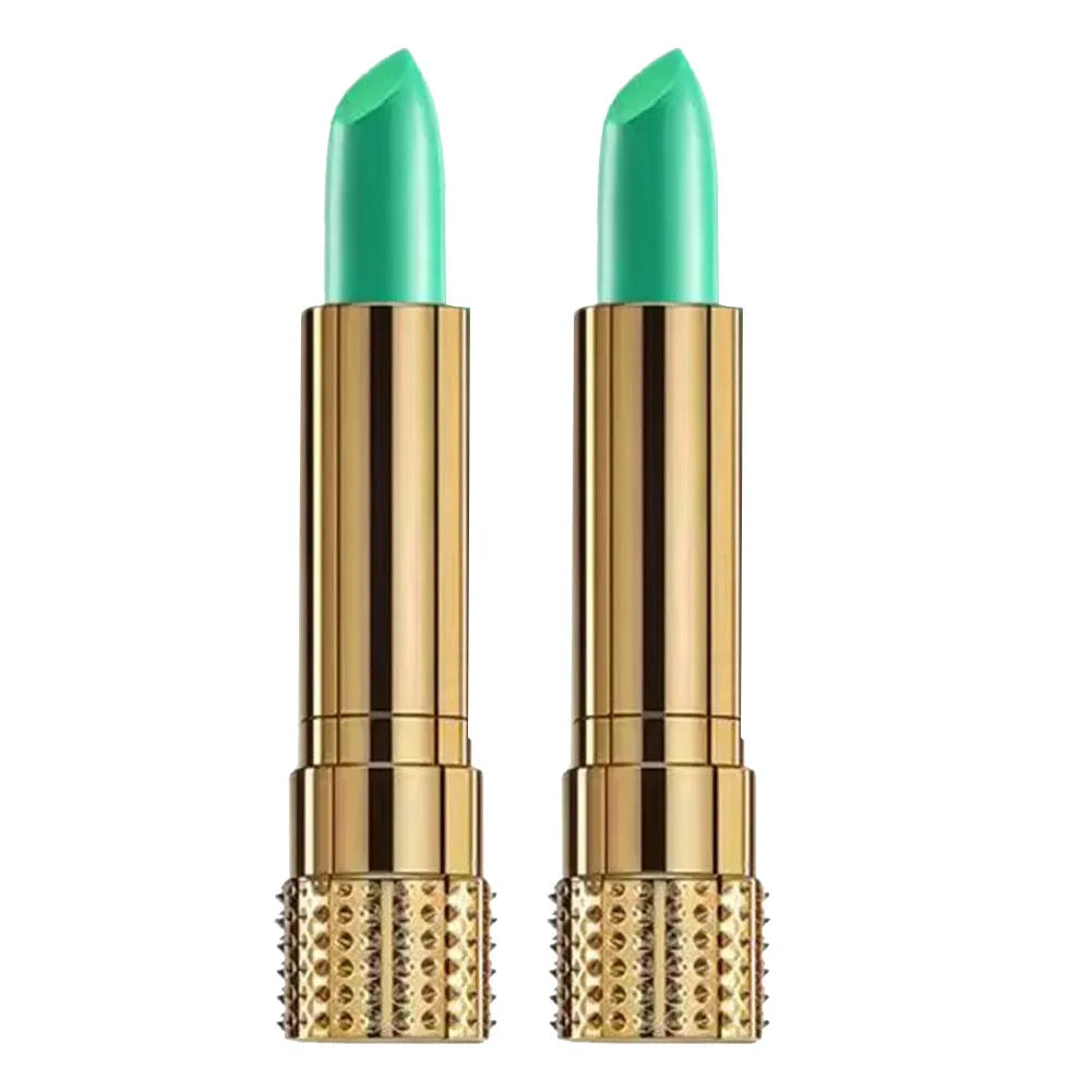 Lápiz Labial Mágico que Cambia de Color, Bálsamo Labial que Reacciona a la Temperatura, Larga Duración, Nutritivo, Hidratante, Brillo Labial Impermeable, Maquillaje Mate
