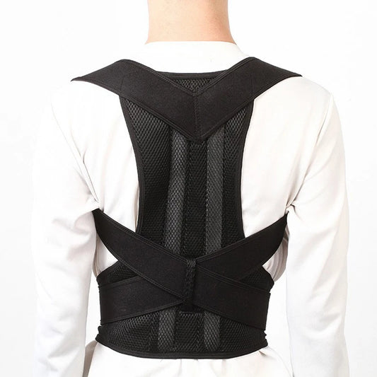 Corrector de postura, soporte de postura de espalda, soporte de clavícula, deja de encorvarse y curvar, entrenador de espalda ajustable, cinturón de corrección Unisex