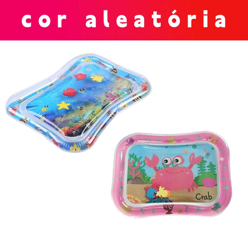 Alfombra Inflable Infantil para Jugar Seguro en Verano, Cómoda e Impermeable para Uso en Casa y Jardín