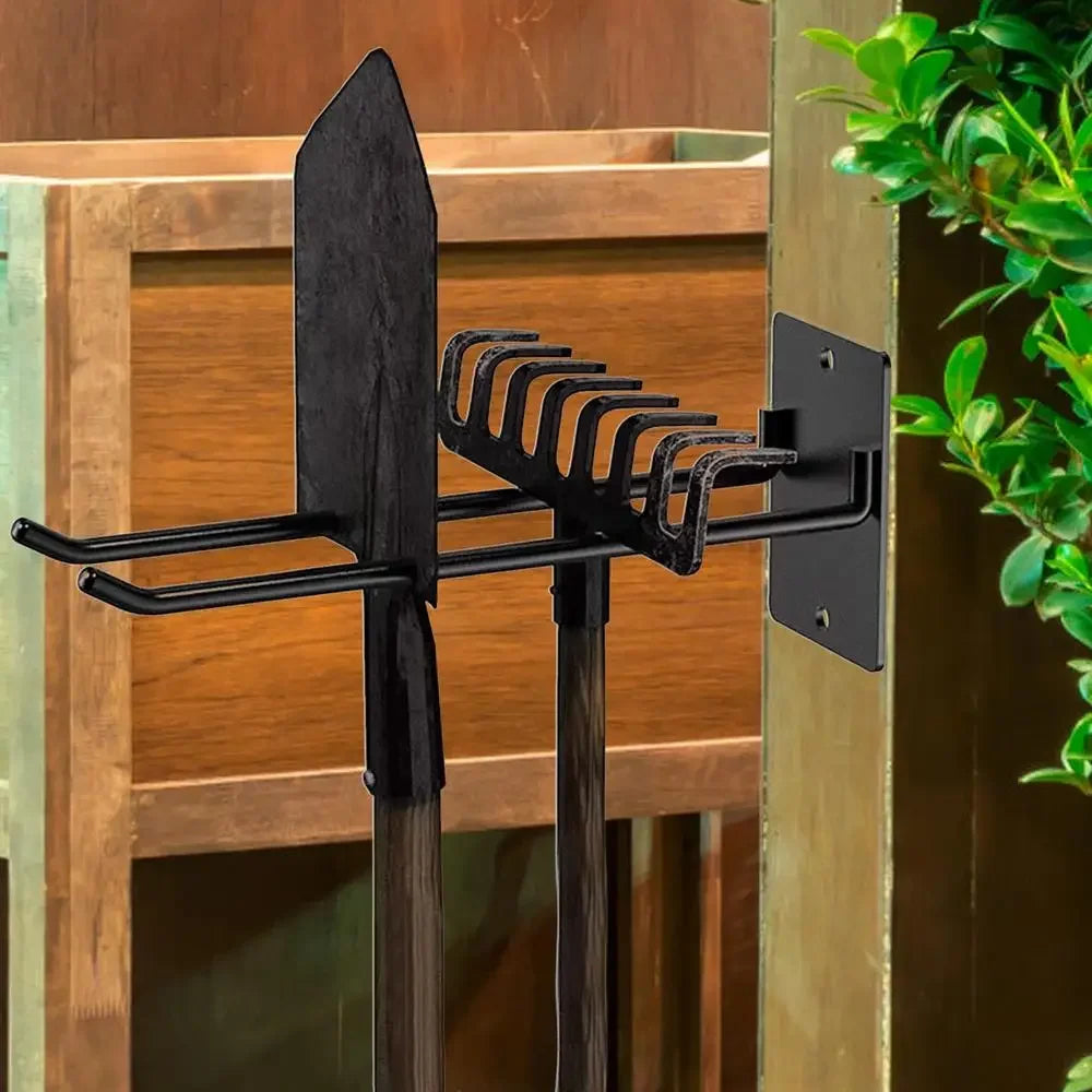 Ganchos para sistema de almacenamiento de herramientas, soporte de pared, almacenamiento de garaje, organizador de herramientas de jardín multiusos para almacén, gancho de pared para garaje