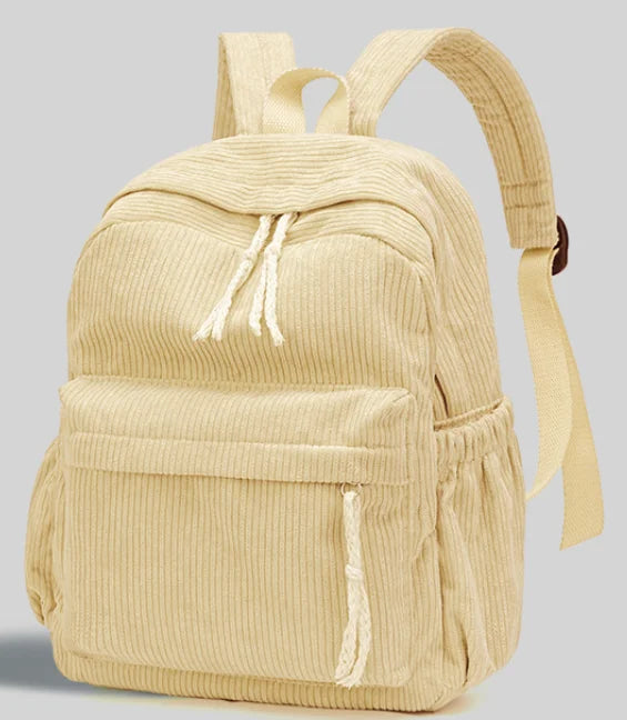 Mochila escolar personalizada, nuevas mochilas de moda para niños, estudiantes, pana, nombre único, bolsas de viaje de gran capacidad, mochila de senderismo