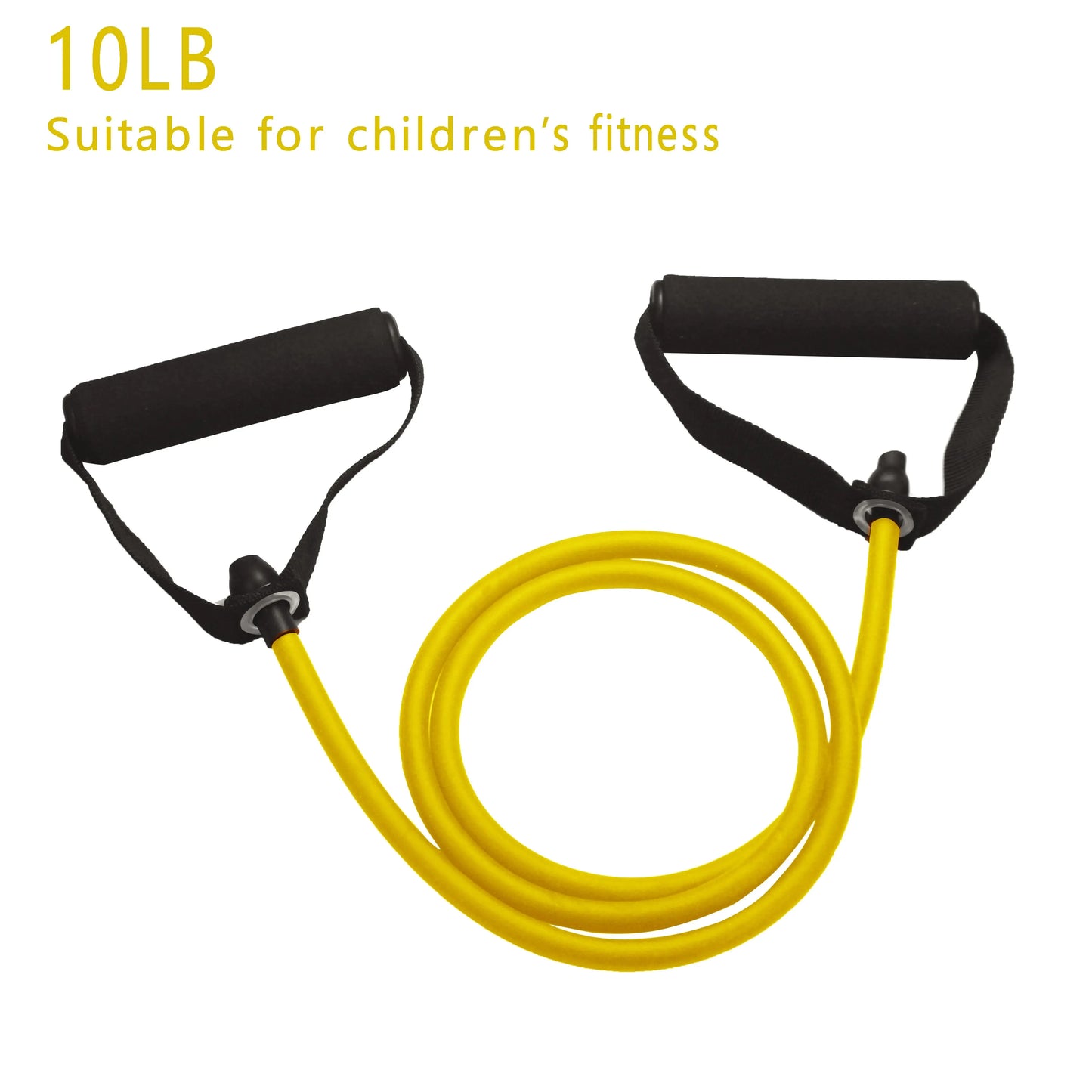 Bandas de Resistencia con Asas – Set de Entrenamiento de Fuerza para Gimnasio en Casa para Hombres y Mujeres