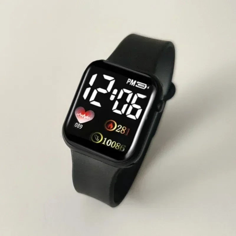Reloj Electrónico LED 2026, Reloj Deportivo Digital a Prueba de Agua, Reloj de Pulsera Informal de Moda para Estudiantes, Uso Diario y al Aire Libre, Reloj para Mujer