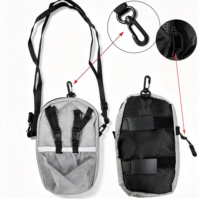 Correa de mochila para el hombro, bolsa para teléfono inteligente, correa impermeable para deportes, senderismo, camping, ligera