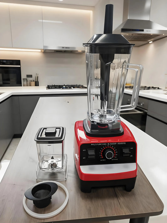 Licuadora y Batidora Profesional 2 en 1 - Trituradora de Hielo de Alta Potencia de 2L, Preparador de Smoothies, Procesador de Leche de Soya y Alimentos para Cocina Doméstica