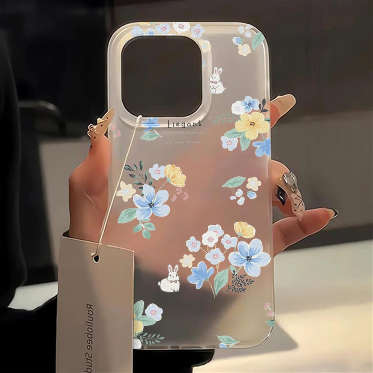 Fundas Transparentes Mate para iPhone 17 16 15, Funda para iPhone 16 Pro Max 15 14 12 11 13 Air, Fundas Protectoras Antigolpes, Cubierta Suave para Teléfono