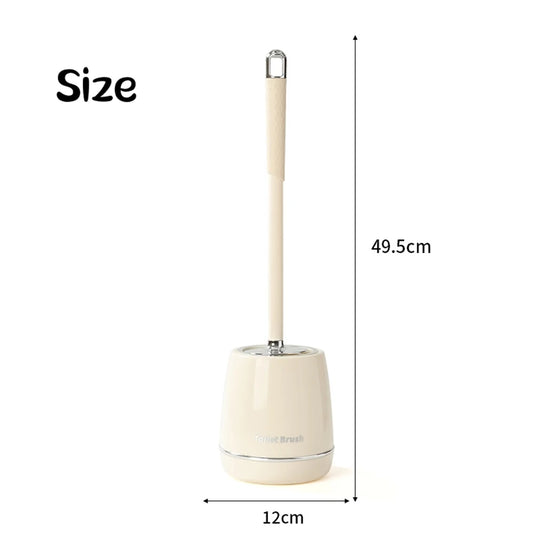 Cepillo de baño creativo con soporte, cepillos suaves para el hogar, accesorios de limpieza, base a prueba de fugas, herramientas de limpieza de secado rápido