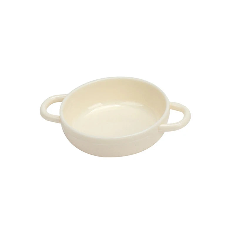 Mini olla para casa de muñecas, modelo de casa de muñecas en miniatura, utensilios de cocina decorados, accesorios para casa de muñecas, 1 ud.