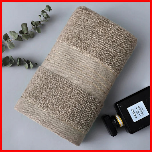Toalla facial totalmente de algodón Clase A, Jacquard absorbente grueso, poliéster, algodón, agradable para la piel, Toalla de baño de algodón puro, toalla para adultos