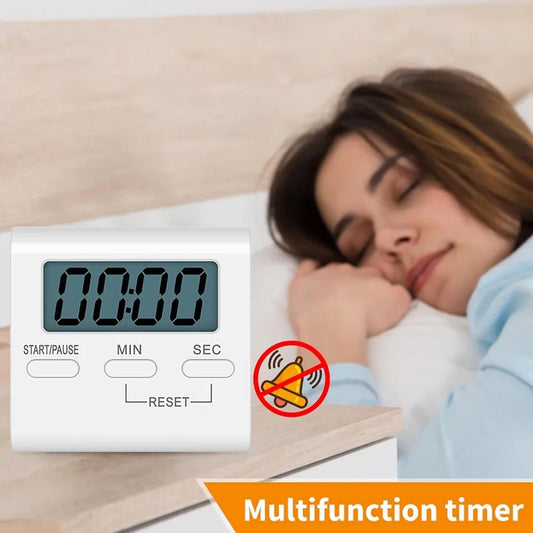Temporizador Digital magnético con recordatorio de cocina, temporizador de cocina con soporte trasero con alarma fuerte, temporizador de cuenta atrás, utensilio de cocina