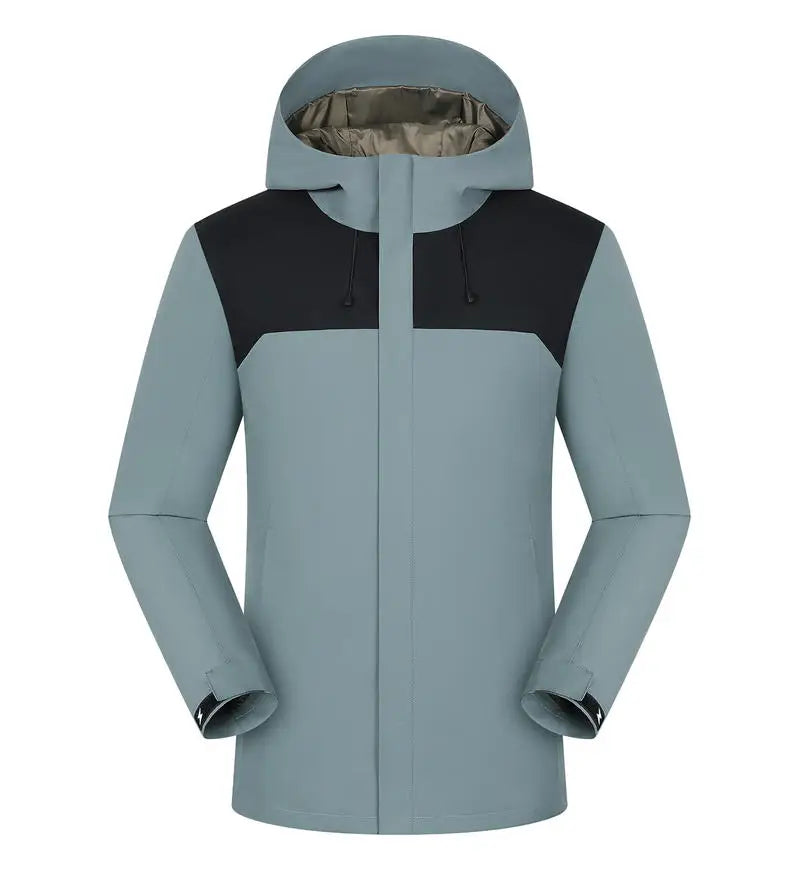 Chaqueta de invierno con calefacción de grafeno, abrigo de esquí impermeable a prueba de viento, Parka de montañismo con aislamiento de algodón, logotipo personalizado gratis