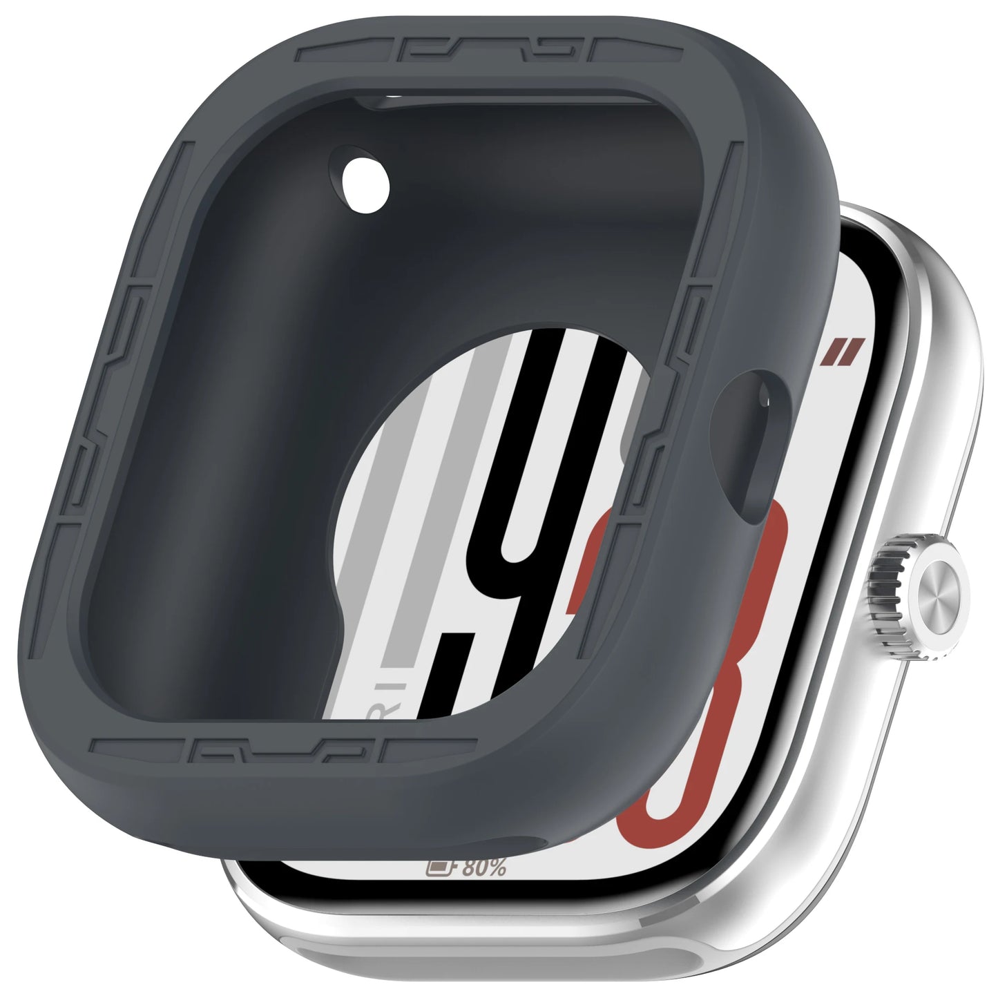 Funda de silicona para Xiaomi Redmi Watch 5, accesorios a prueba de golpes, carcasa de marco de parachoques deportivo de goma suave para Redmi Watch 5, fundas