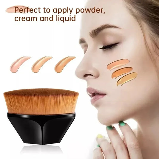 Nuevo Pincel de Maquillaje Mágico, Brocha para Polvo Facial, Brochas para Rubor, Brocha Profesional Portátil para Base de Maquillaje, Brocha Grande para Cosméticos, Brocha Suave para Base