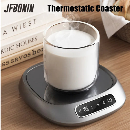 Posavasos Térmico USB con Ajuste de 3 Velocidades para Uso Doméstico, Mantiene una Temperatura Constante de 55 Grados