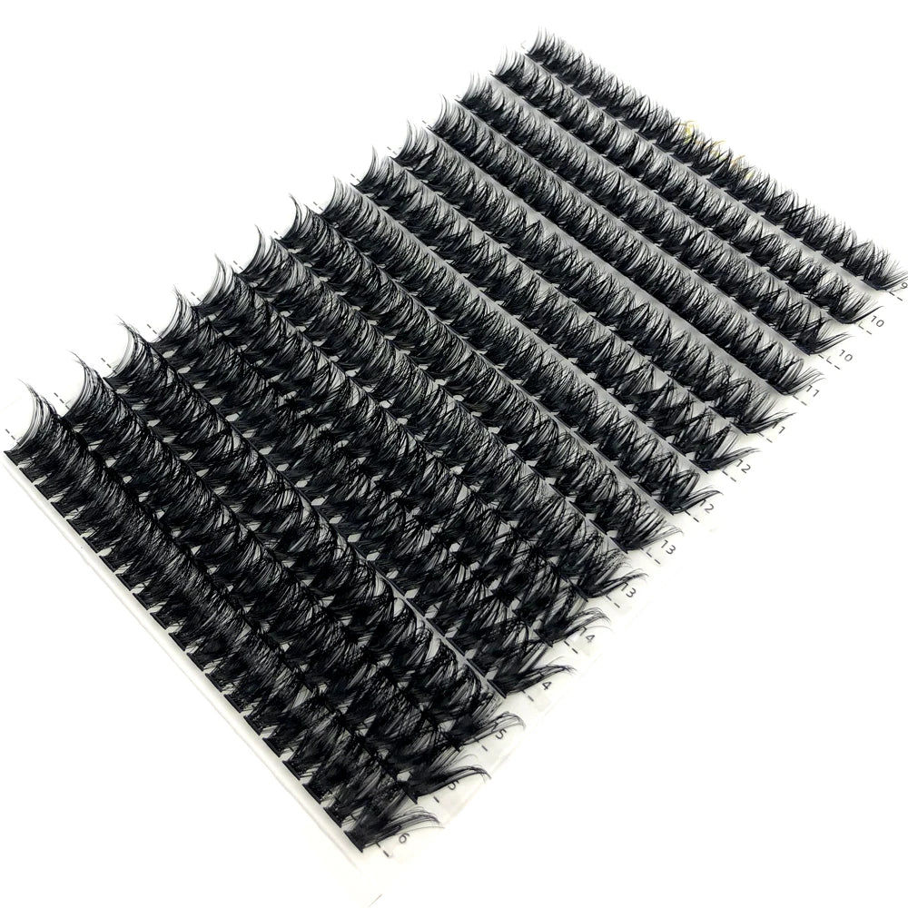 AMSDCN 100/280 grupos 30D 40D 60D 80D pestañas rizadas naturalmente suaves maquillaje DIY pestañas postizas