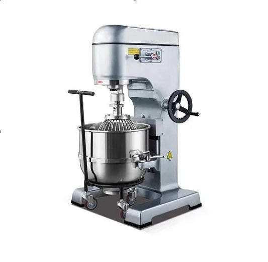 Batidora Industrial comercial, 10l, 20l, 30l, 60l, 80l, soporte de cocina, masa planetaria para alimentos, pan, masa, pastel, máquina mezcladora para panadería