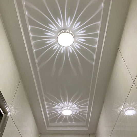 Lámpara LED moderna para techo de pasillo, focos de techo ahorradores de energía para decoración del hogar, pasillo de entrada, lámpara para balcón y dormitorio