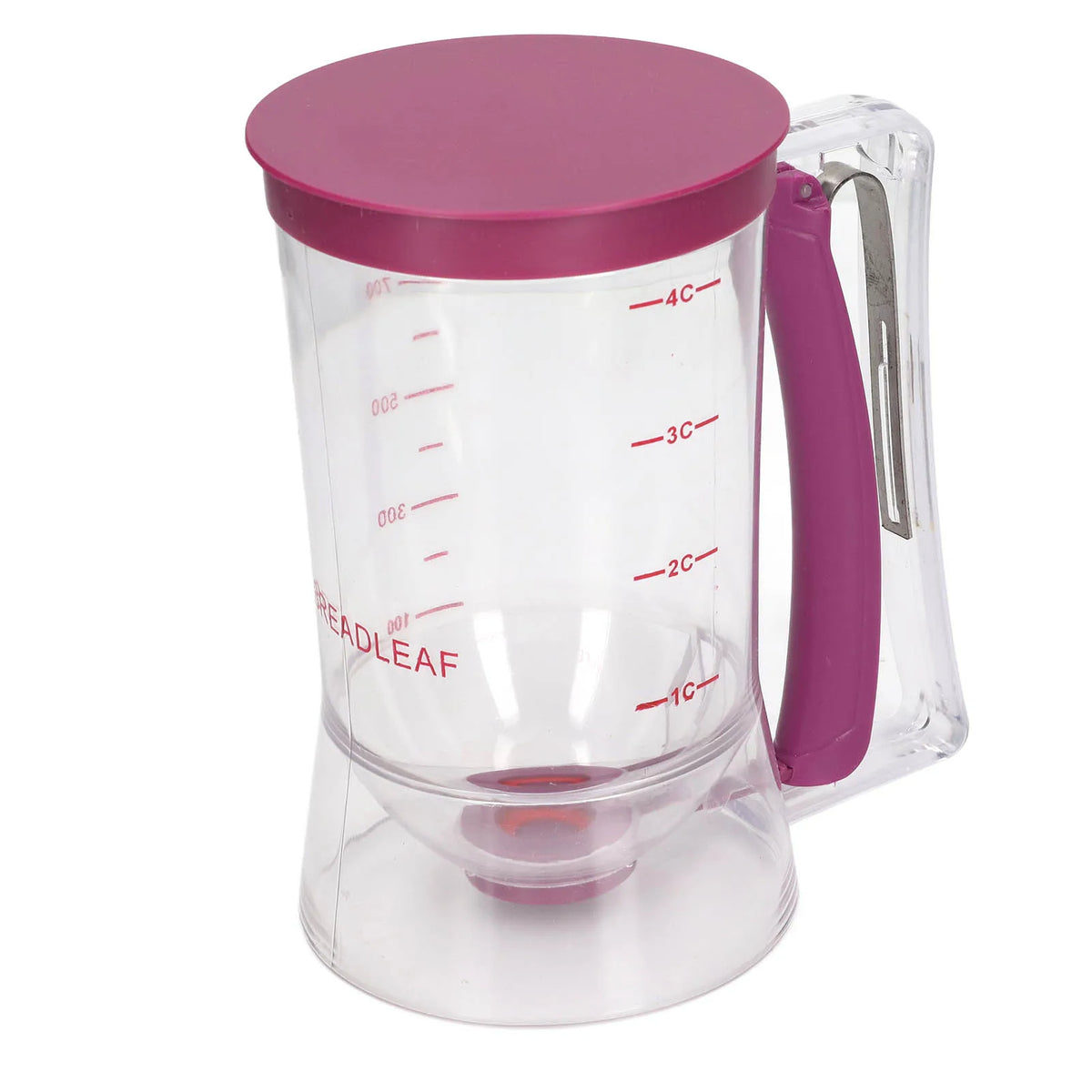 Dispensador de masa ABS 900ml, separador de crema de masa, herramienta para hornear para panqueques, magdalenas, pasteles, gofres, dispensador de masa para panqueques