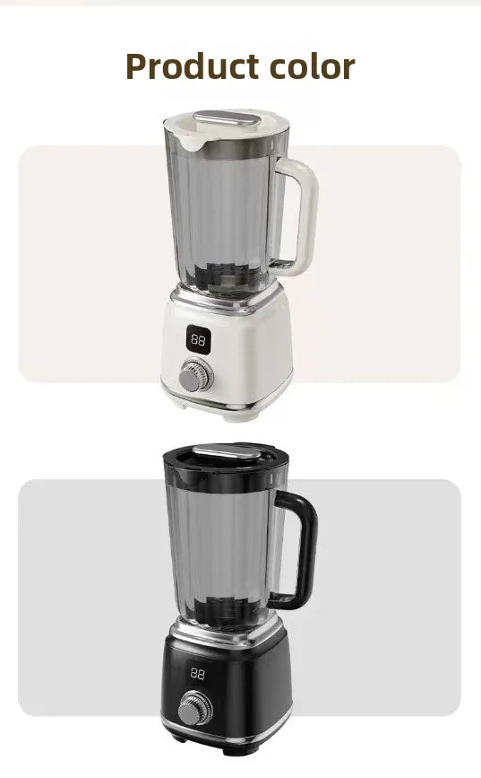 Nuevo extractor de jugo original para el hogar, máquina de procesamiento de frutas y jugo totalmente automática, licuadora de jugo portátil, hoja de acero inoxidable