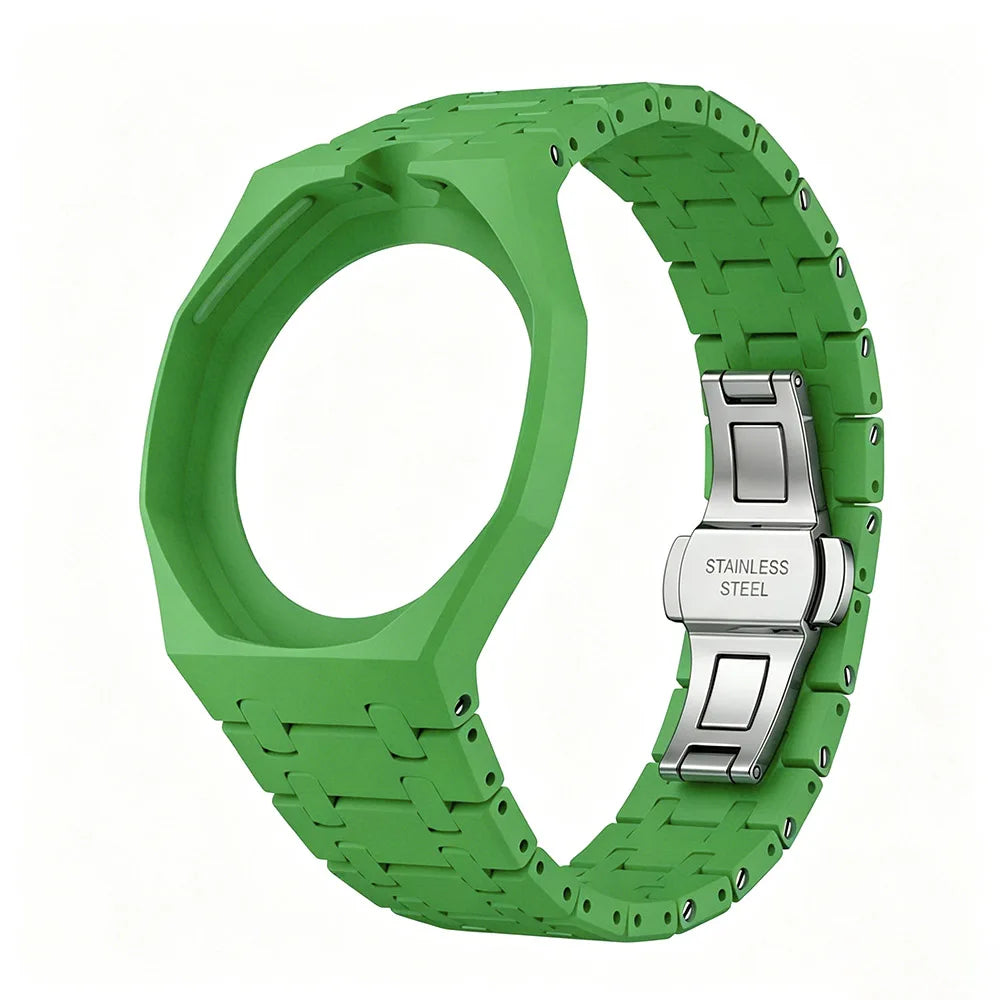 Kit de Modificación de Plástico de Lujo para Reloj Swatch X AP Royal POP, Caja de Reloj Ecológica, Correa de Reloj, Accesorio de Conversión de Reloj de Bolsillo