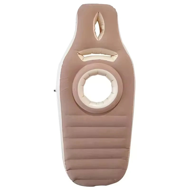 Colchón Inflable para Embarazo, Colchoneta de Yoga, Almohada Corporal para Dormir, Almohada de Embarazo
