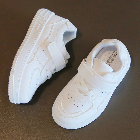 Zapatillas, zapato para niña, primavera Otoño, zapato blanco para niño, zapato informal para correr para niño, zapatillas de suela blanda antideslizantes, tenis para niño, artículo superventas