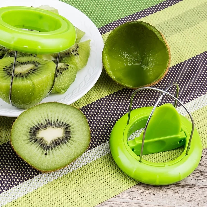 Abridor de frutas de kiwi, embalaje independiente grueso, cuchara de kiwi, herramienta de pelado de kiwi, artefacto para dividir frutas, 1 ud.