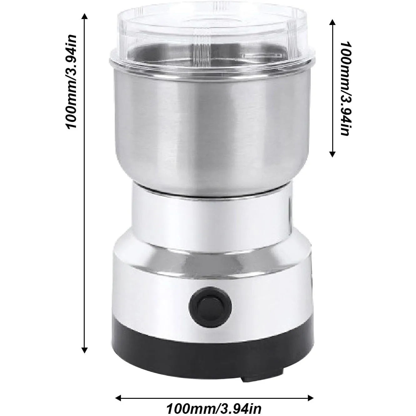 Molino de Granos Multifuncional de 4 Cuchillas para Cocina, Molinillo Eléctrico de Café para el Hogar, Licuadora de Nueces y Especias