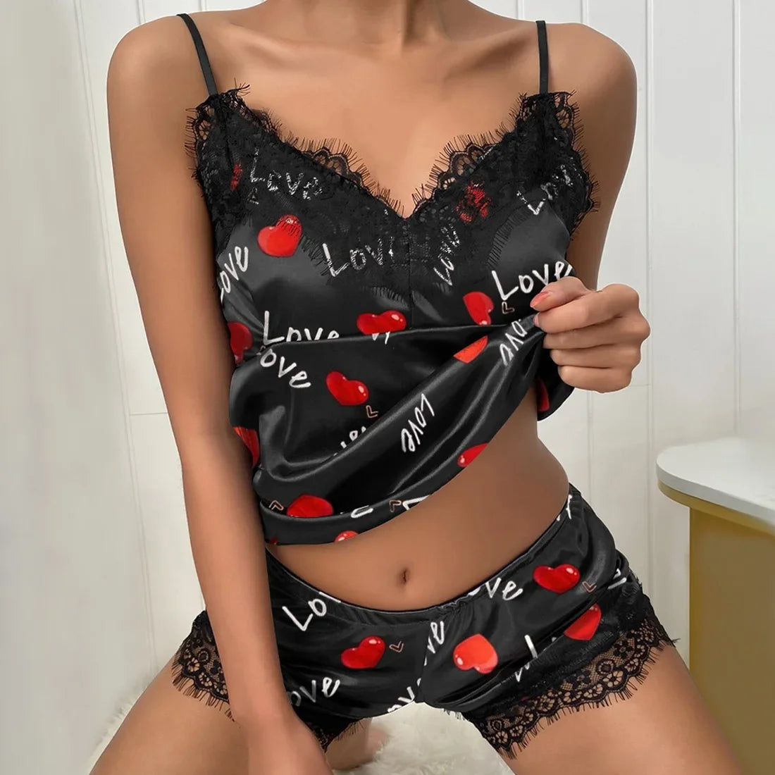 Pijamas eróticos de encaje para mujer, ropa interior sexual, picardías, ropa exótica erótica, lencería Sexy, vestido caliente, disfraz Sexy