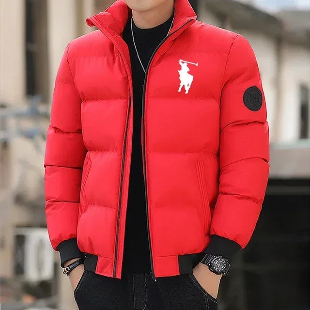 Chaqueta de Algodón 2026 Otoño/Invierno, Chaqueta de Pesca con Cierre, Resistente al Viento, Informal, Tallas M-5XL, para Hombre