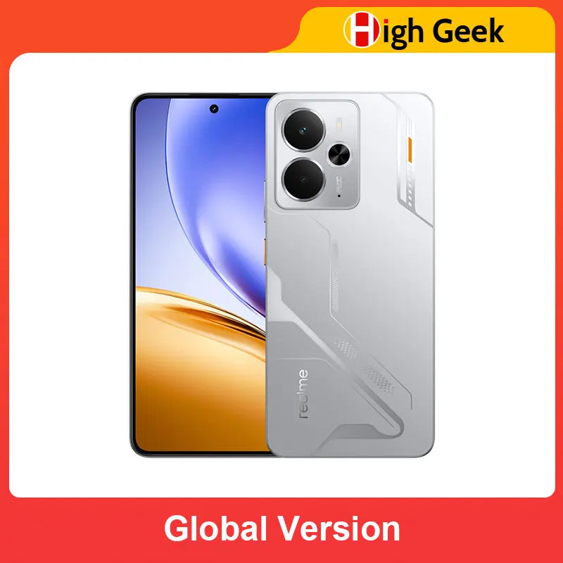 Versión Global realme 14 5G Smartphone Snapdragon 6 Gen 4 120Hz AMOLED Esports Display 50MP OIS AI Camera 6000mAh Titan Battery